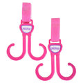 360-Swivel Stroller Hook (2 Pack) | Pink