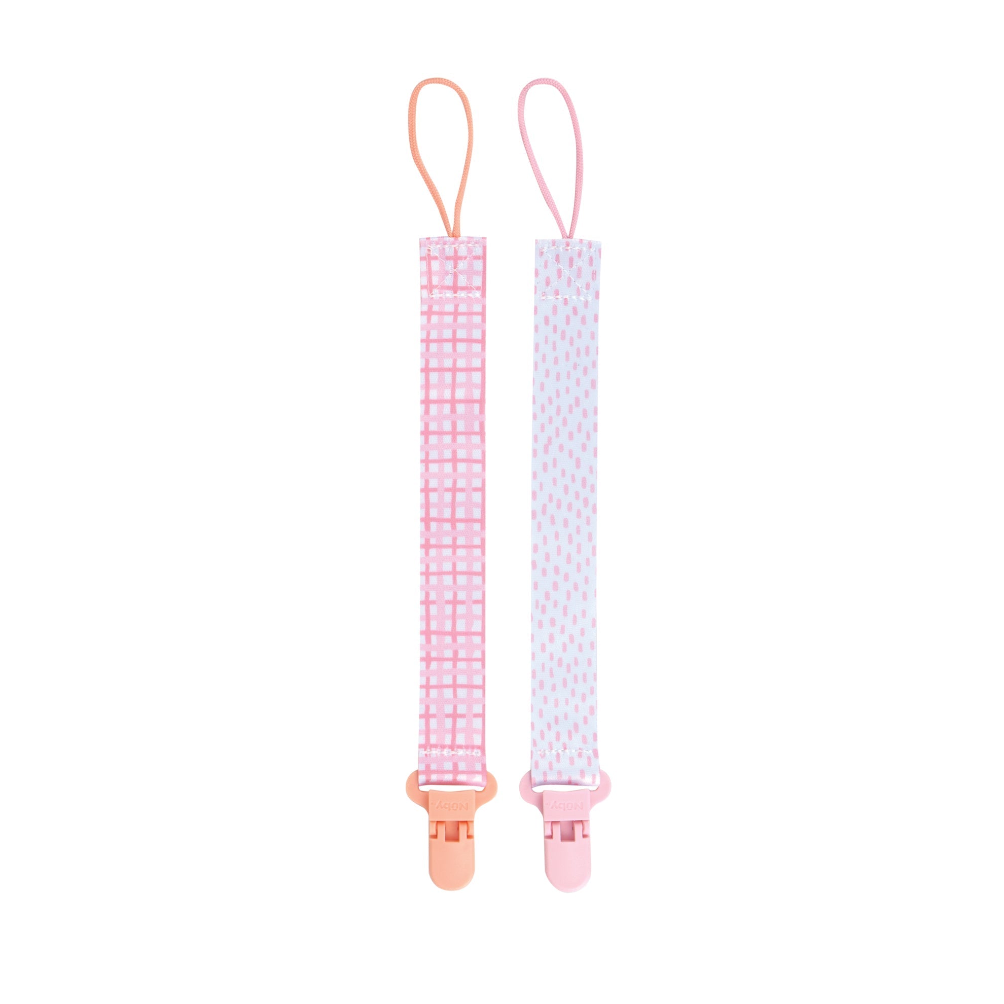 Cloth Pacifier Clip (2 Pack)