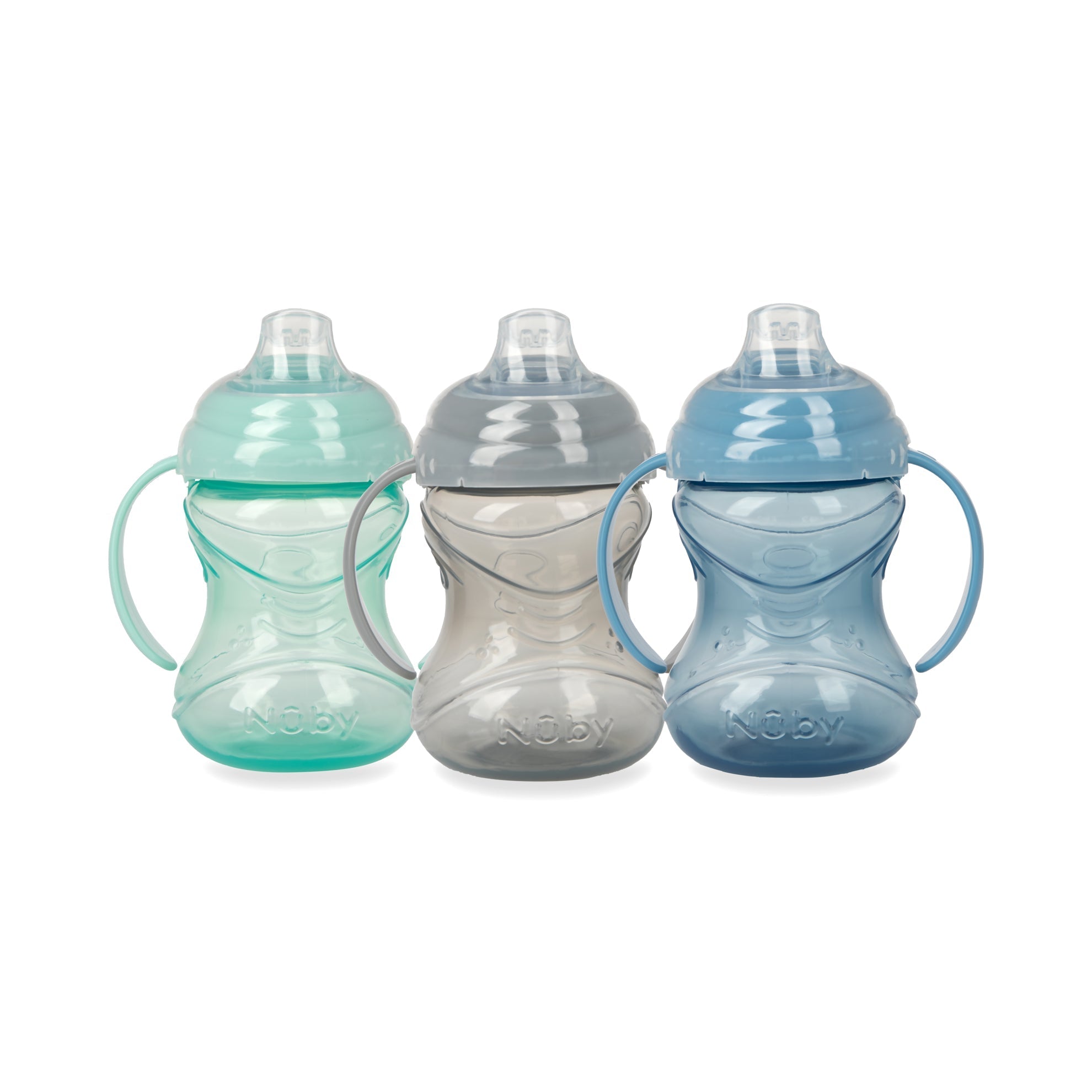 Clik-It Soft Spout Grip N' Sip Trainer Cup (3 Pack)