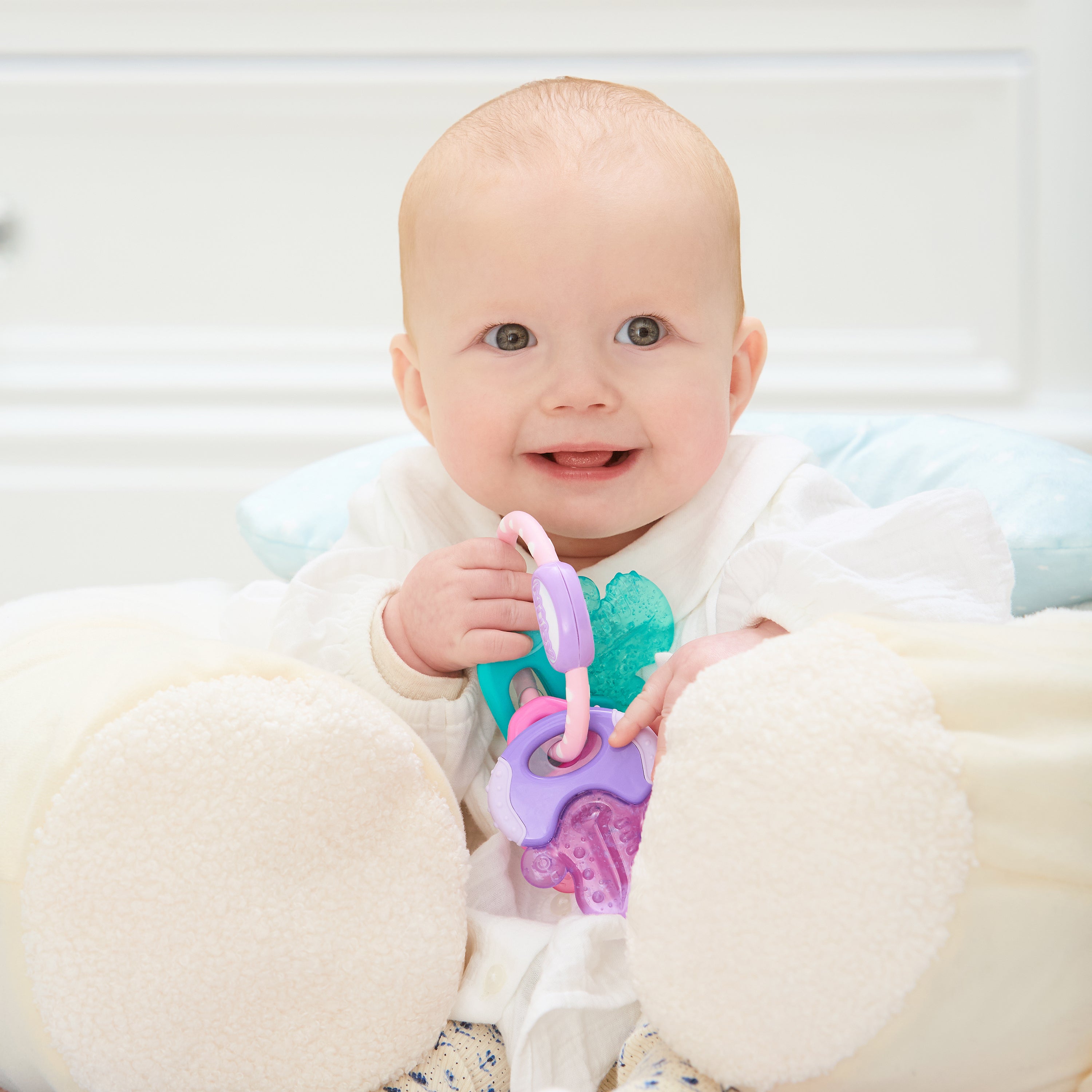 IcyBite Teether Keys | Pastels