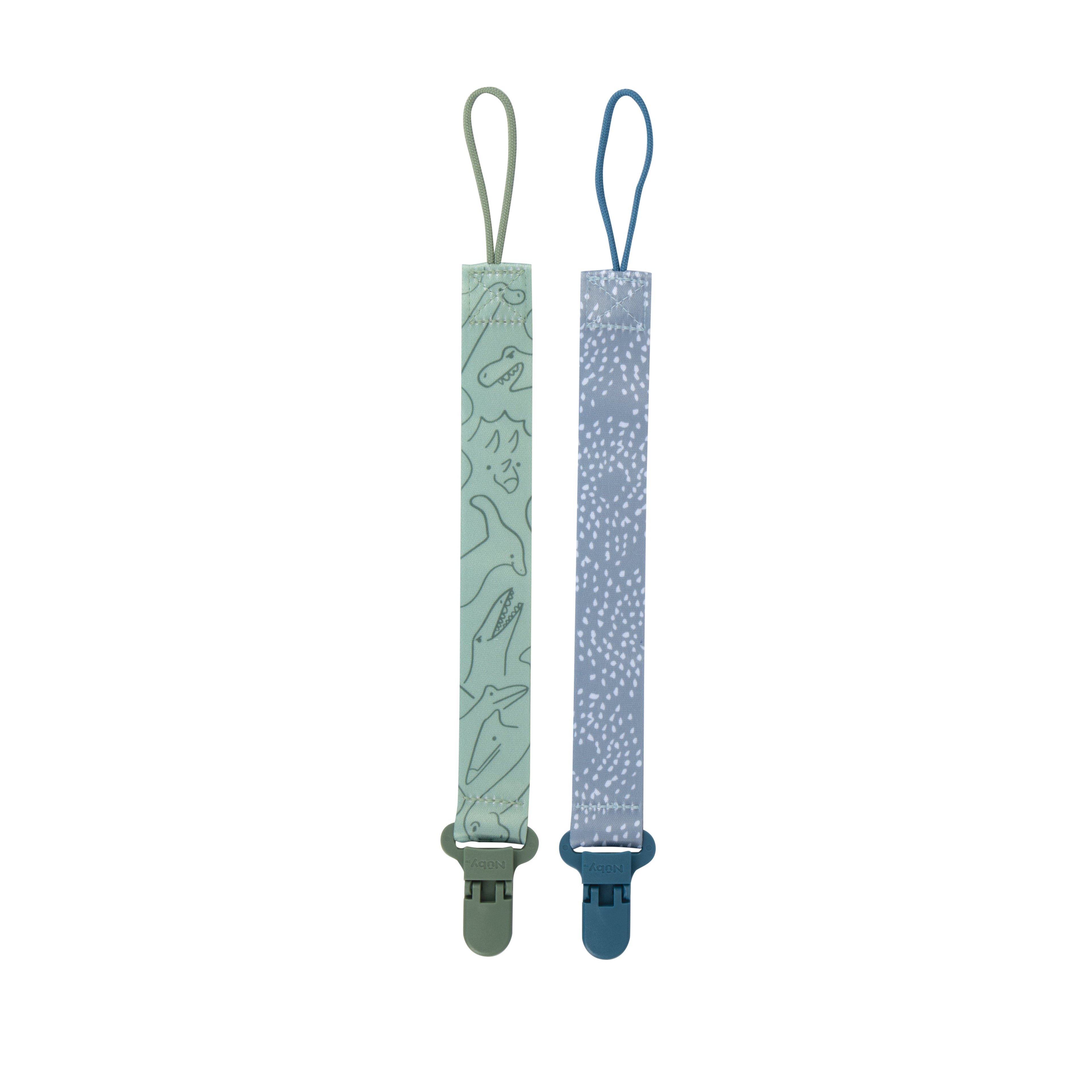Cloth Pacifier Clip (2 Pack)