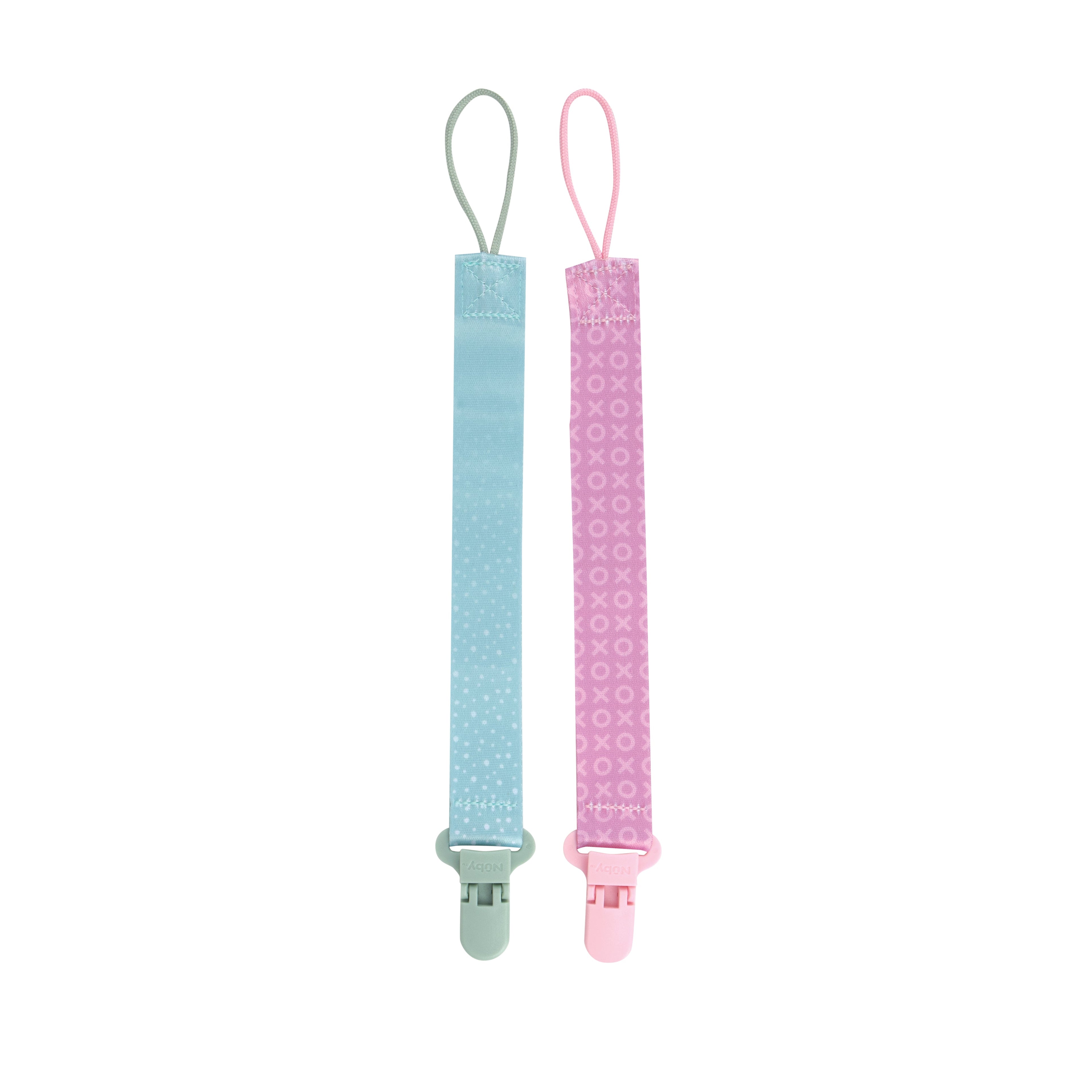 Cloth Pacifier Clip (2 Pack)