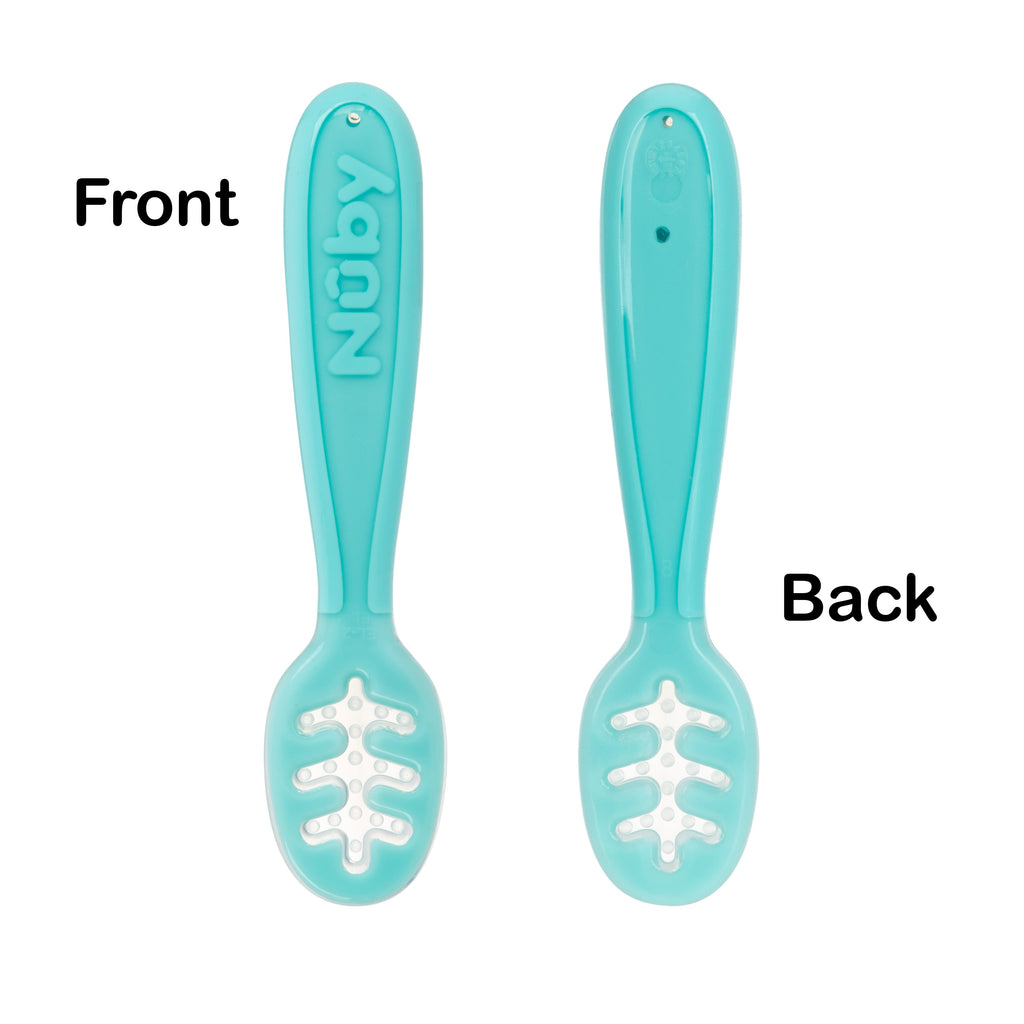 Baby's First Spoons | Pink, Aqua, & Purple