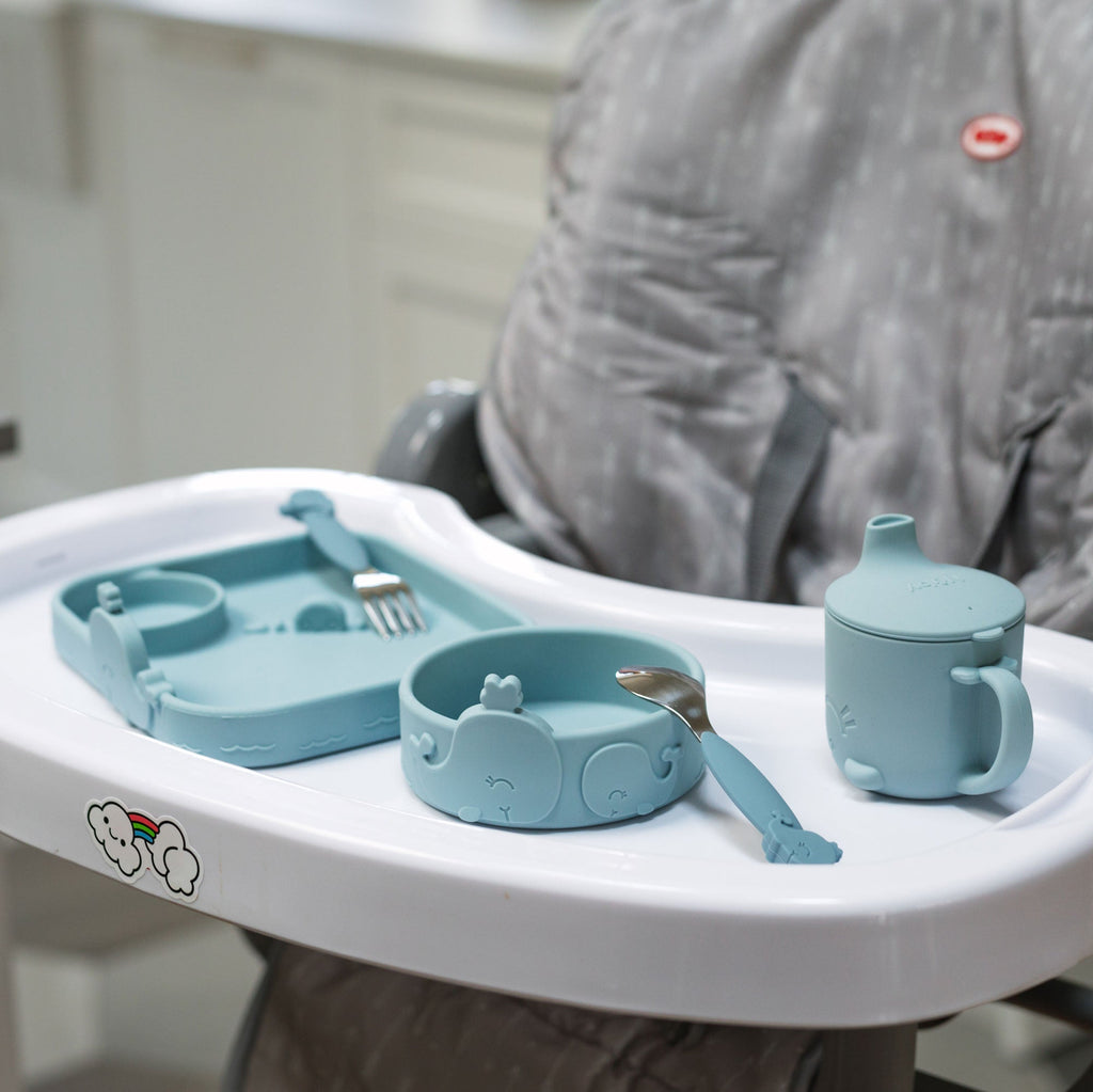 Animal Friends Silicone & Stainless Steel Utensils